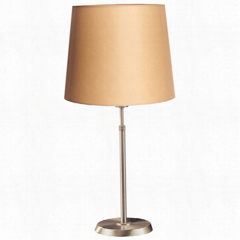 Contemporary Holtkoetter Satin Nickel With Ku Pfer 23-inh-h Table Lamp