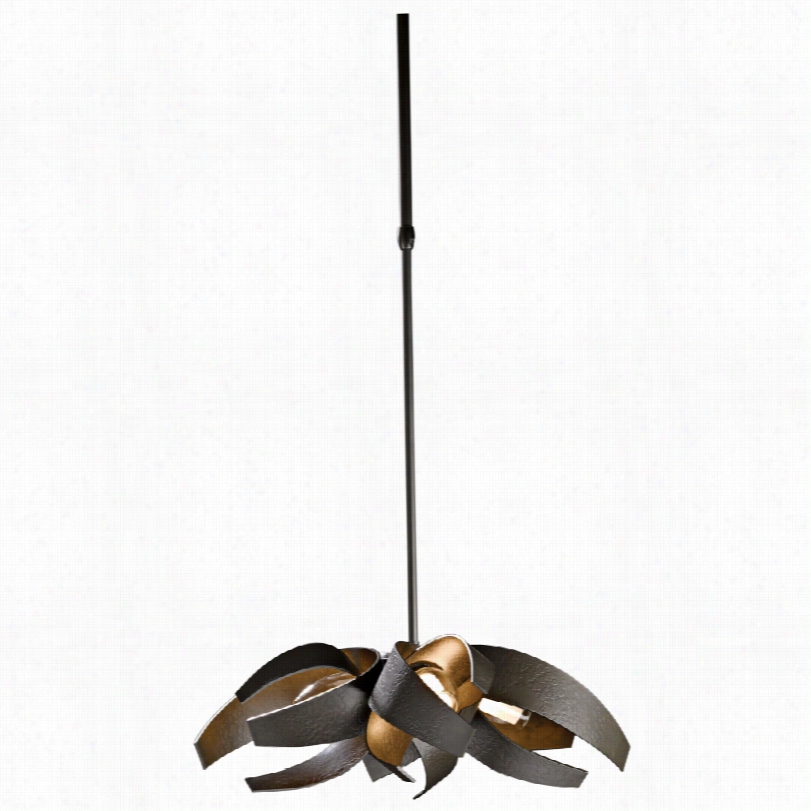 Contemporary Hubbardton Devise Corona 4 Lights Small Pendant Light