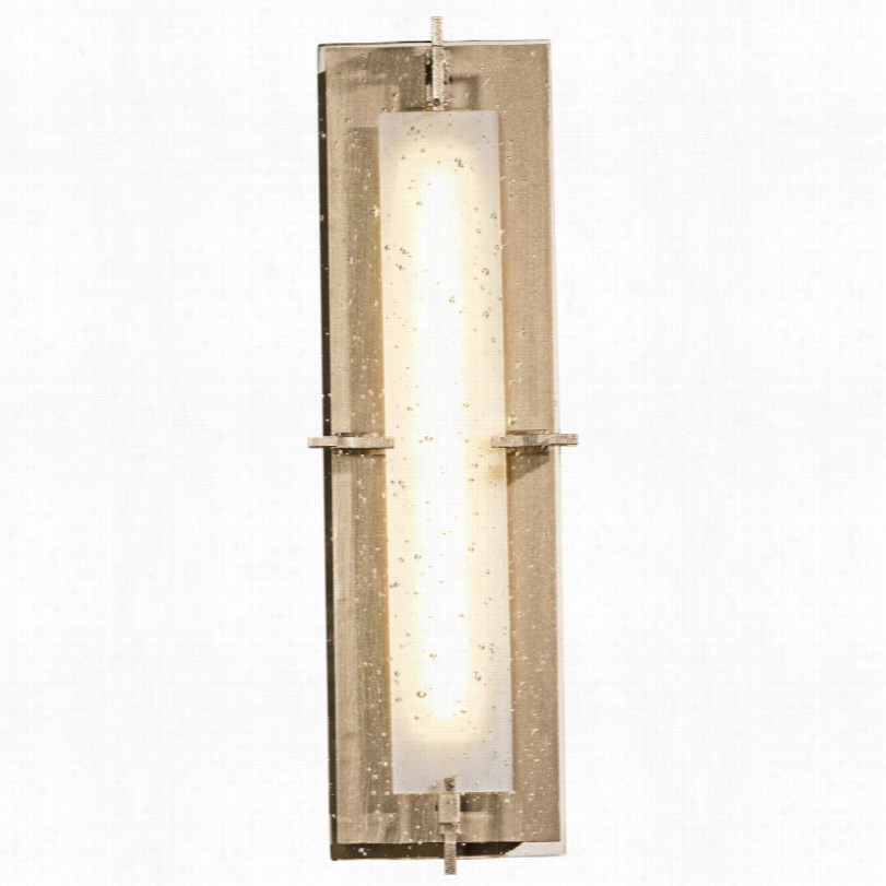 Contemporary Hubbardton Forge Ethos Soft Gold 18 1/-4inch Led Wall Sc Once