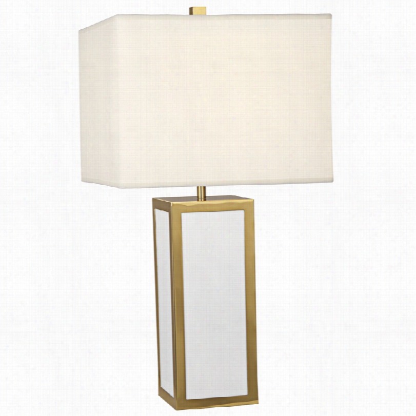 Cnotemporary Jonathan Adler Barcelona White 28-inch-h Table Lamp
