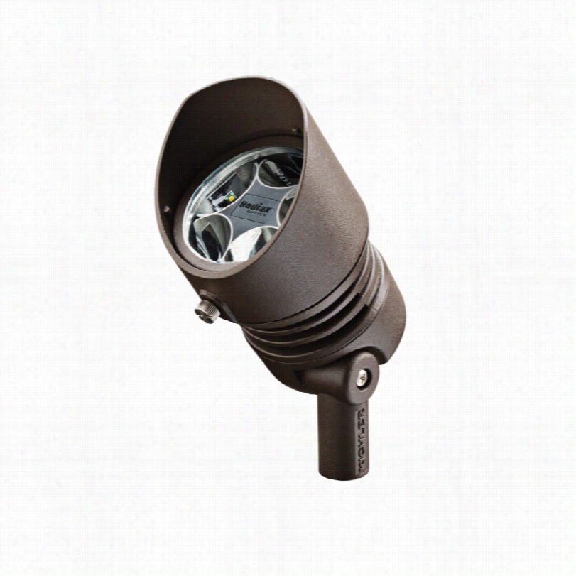 Contemporary Kichler Radiax Bronze 3-inch-w Led Spot Light