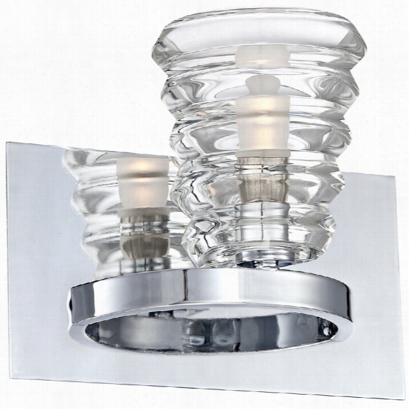 Contekporary Marott 1-light Chrome Plated Wall Sconce