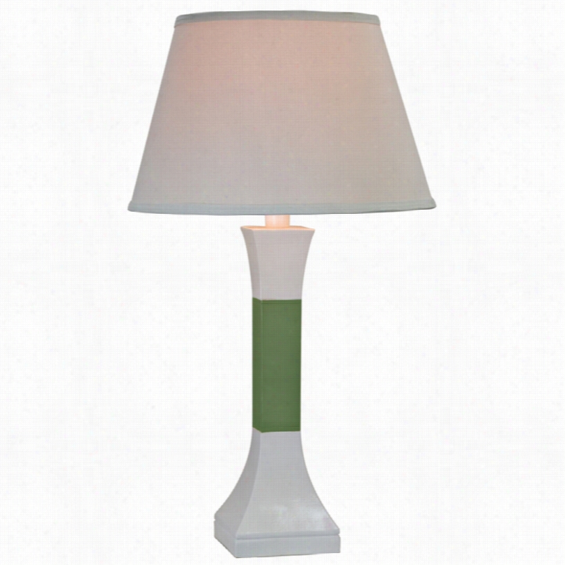 Contemporary Milton Modern Light Green 30-inch-h Table Lamp