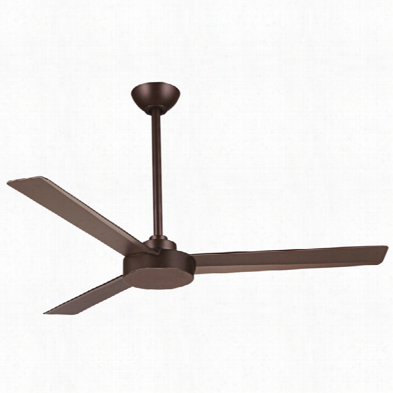 Contemporary Minka Aire Roto  Ceiling Fan - 52&quo T;" Oil-rubbed Bronze