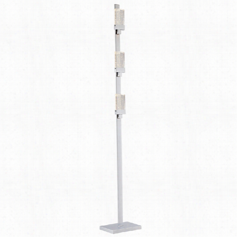 Contemporary Possini Euro Karista 65-inch-h 3-light Led Floor Lamp