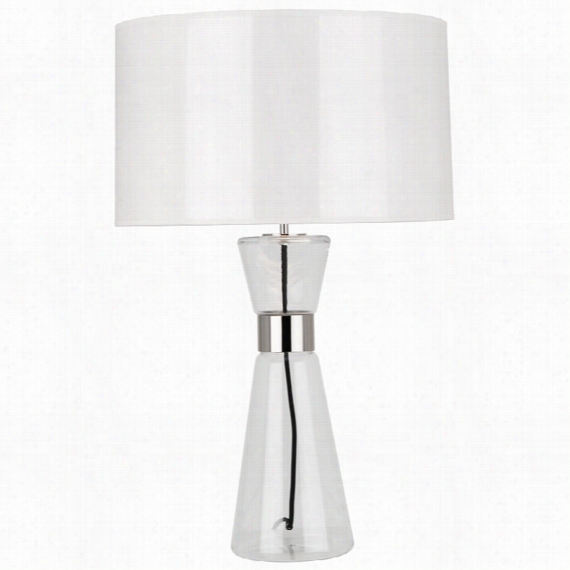 Contemporary Robert Abbey Penelope Capacious Pale 30inch-h Table Lamp