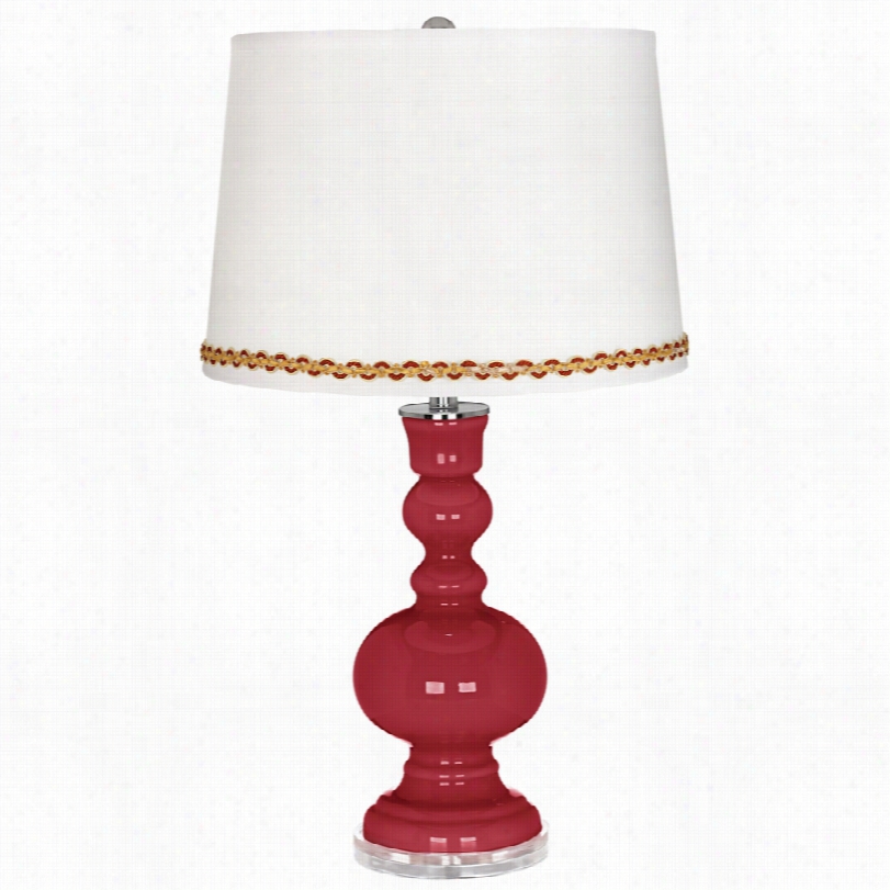 Contemporray Samba Apothecary 30-inch-h Table  Lamp With Serpentine Trim