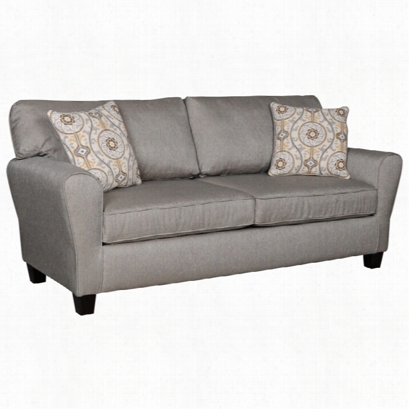 C Ontemporary Sfoab Brooke Upholstered Medium Dovve Gray Sofa