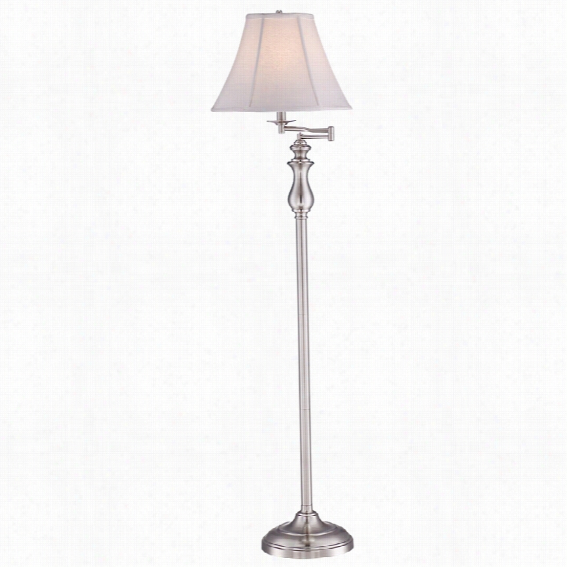 Contepmorayr Stockton Swing Arm 61-inch-h Quoizel Floor Lammp