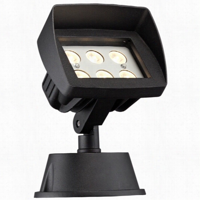 Contemporary Super Duty Modern Blac Kled Landscape Flood Light