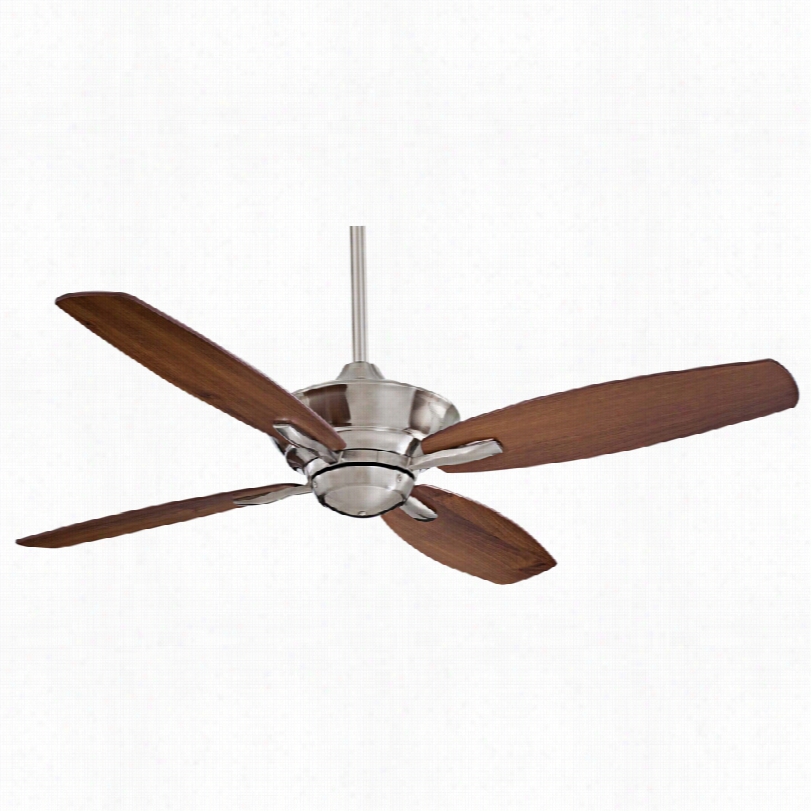 Tr Aditional Minka Aire New Era Ceilin Gfan - 52"" Brusyed Nickel