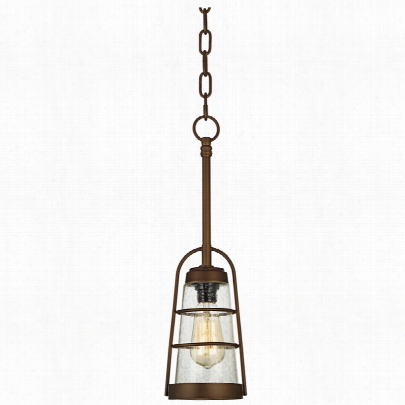 Transitional Averill Park Bronze 5 1/4-inch- W Mini-pendant Light