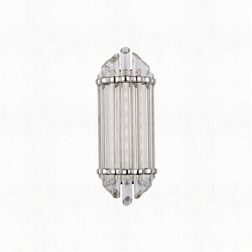 Contempro Ary Albion Polished Nickel 8-light 6 1/2-inch-w Led Wall Sconce