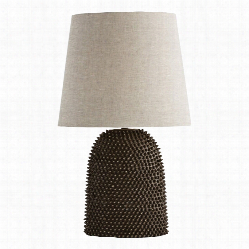 Contemporary Arteriors Home Orrrick Rractive Brown Tall Modern  Table Lamp