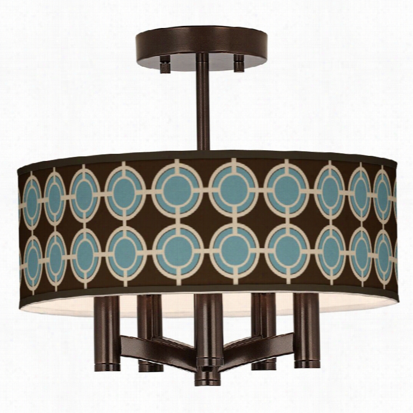 Contemporary Ava Stacy  Garcia Pporhole 14-inch-w Ceiling Light