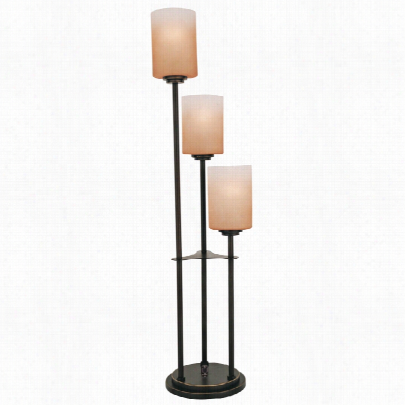 Contemporary Bess Modern Dark Bronze 34-inch-h Lite Source Table Lamp