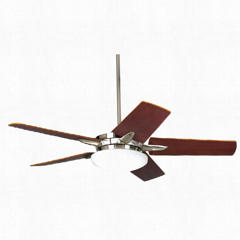 Contemporary Caa Vieja  Endeavor Ceiling Fan - 60&qukt;" Brushed Nickel