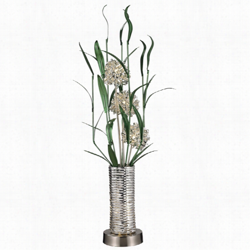 Contemporary Dimond Windbear Led Flora L Display 39-inc-h Table Lamp