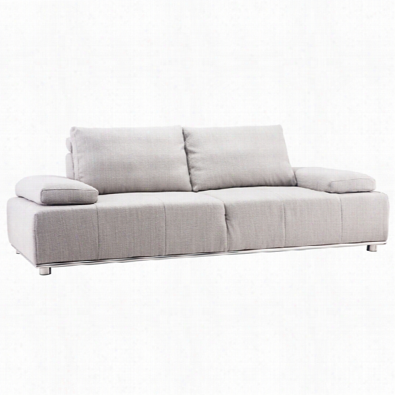 Contemporary Drammen Sad Manufactured Cloth With Steel Zuo Sofa