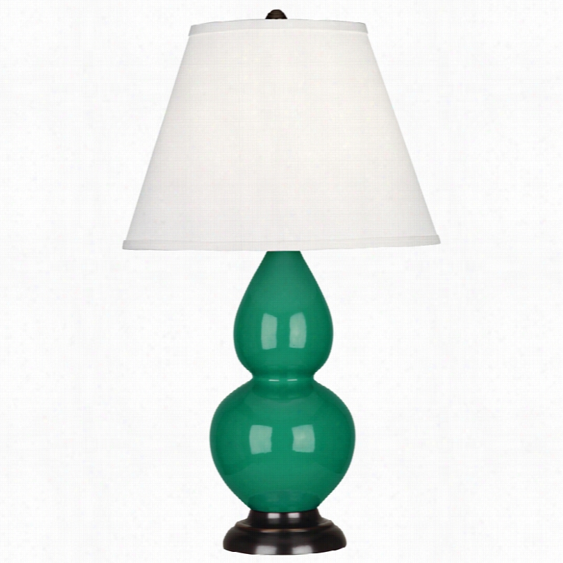 Contempofary Emeraldg Reen Bronz E 22 3/4-inch-h Robert Abbey Table Lamp