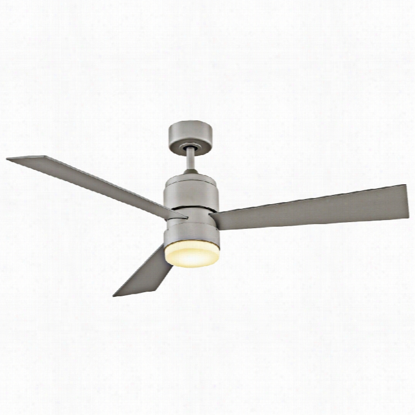 Contemporaryf Animation Zonix Ceiling Fan - 54"" Brushed Nickel