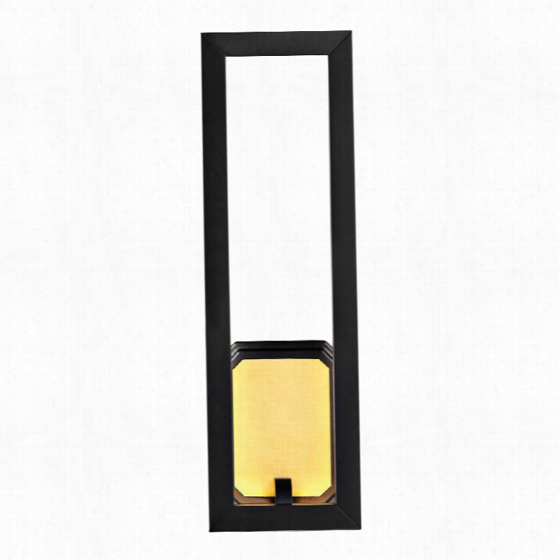 Contemporayr Feiss Khhloe Oil Rubbed Bronze Led 18-inch-h Wall Sconce