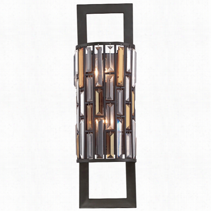 Contemporary Fredrick Ramond Gaammavintage Brown All Sconce