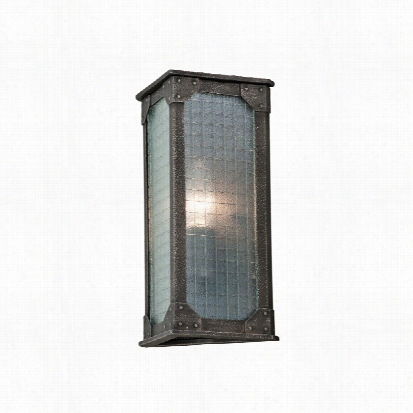 Contemporry Hoboken 11 1/2-inch-h Wall Indoor-outdoor Sconce