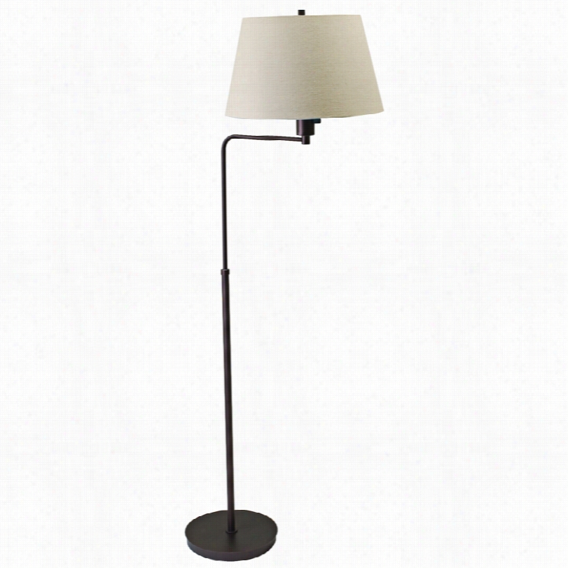 Contemporary House Of Troy Generation Bronze Adjustable Floor Lamp