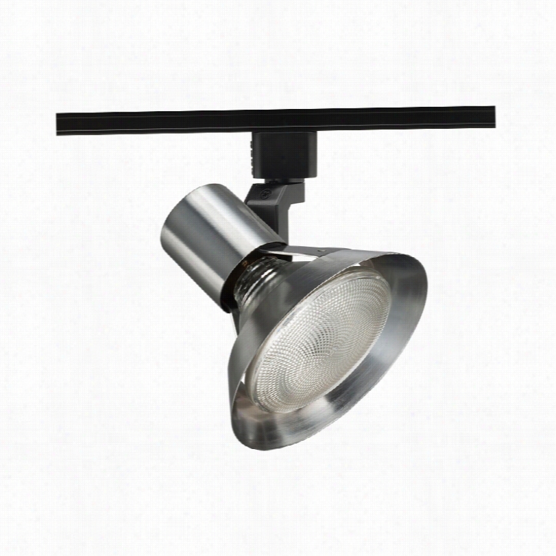 Contemproary Juno Trac-lites Chrome Par8 Flared Gimbal Spotlight