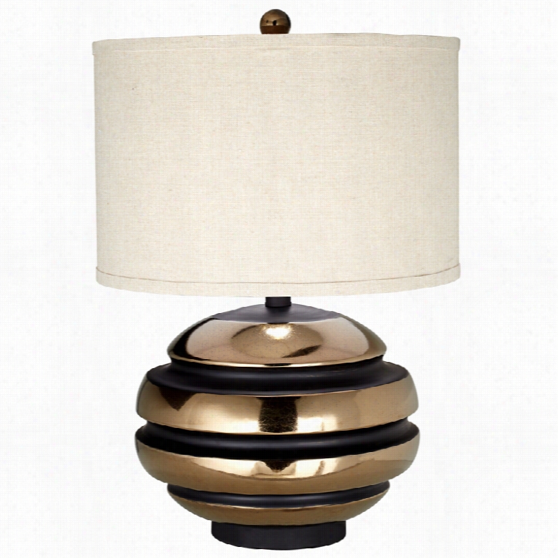 Contemporary Kathy Ireland Grand Circuit Ceramic 26-inch-h Table Lamp