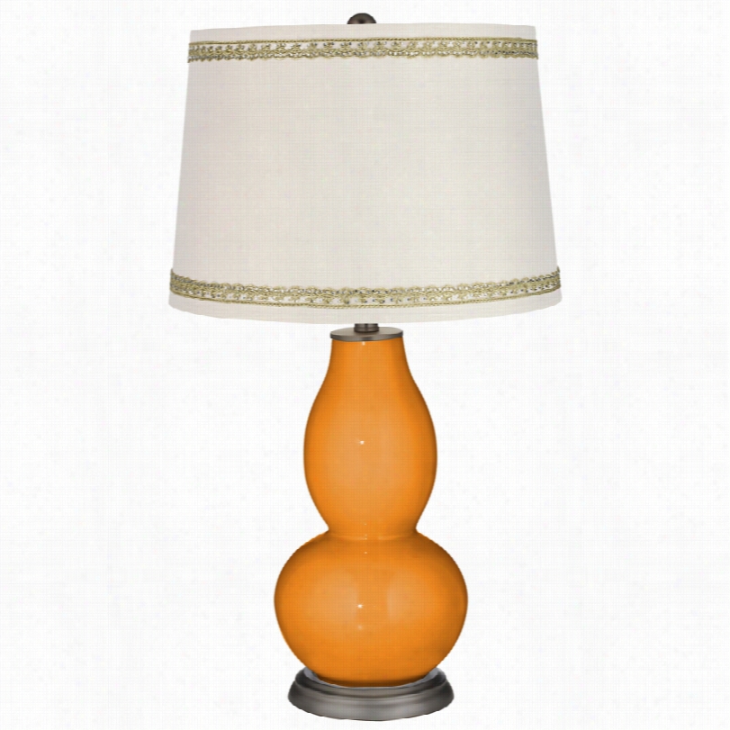 Contemporary Kids Stuff  Range Double Gourd Lamp In The Opinion Of Rhinestone Laace Trim