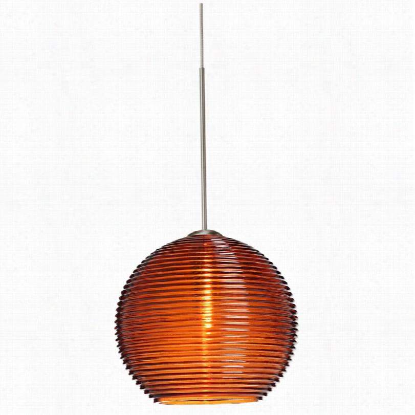 Cootnemporaray Krista1l Abmer Glass 6-inch-w Besa Pendant