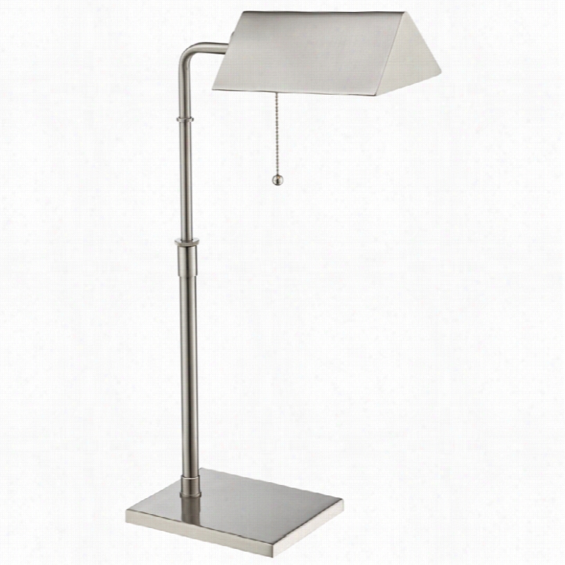 Contemporary Lite Source Wayland Polished Steel 24-in Ch-h  Desk Lamp