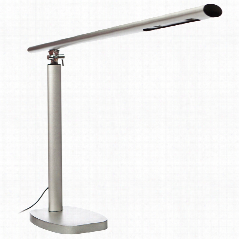 Contemopray Rmihgty Bright Led Brusehd Aluminum 13-inch-h Desk Lamp