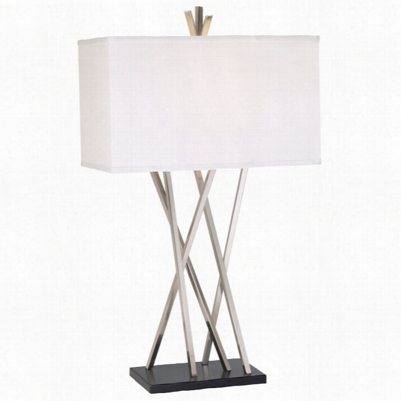 Contemporary Modern Asymmetry Possini Euro Design 30-inch-h Tale Lamp