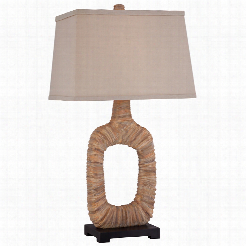 Contemporary Padria  Open Ring 29-inch-h Table  Lamp