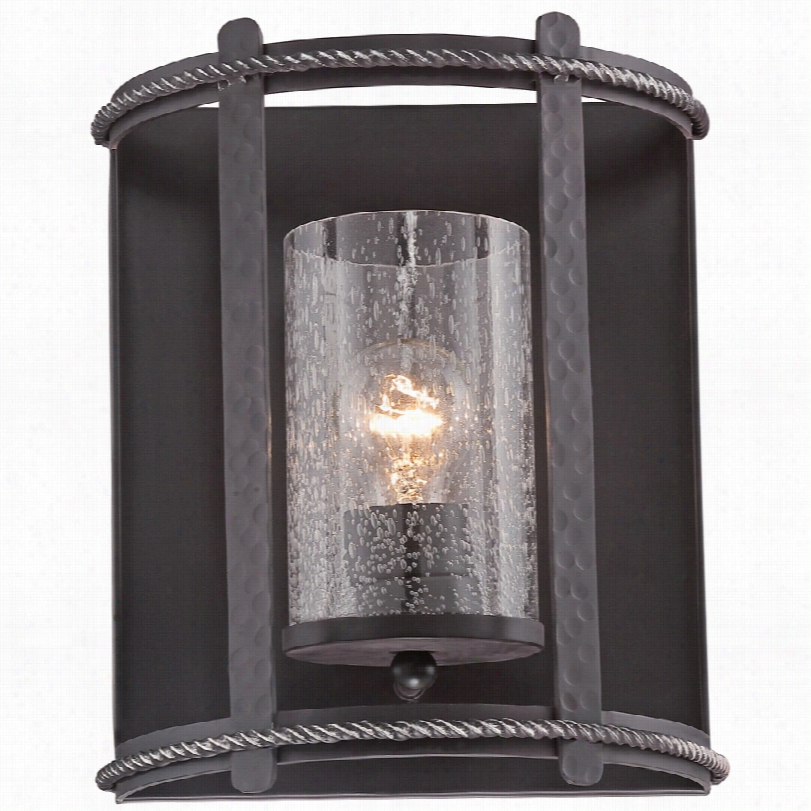 Cont Emporary Palencia Artisan Pardo Wash 9 1/2-inch-h Wall Sconce