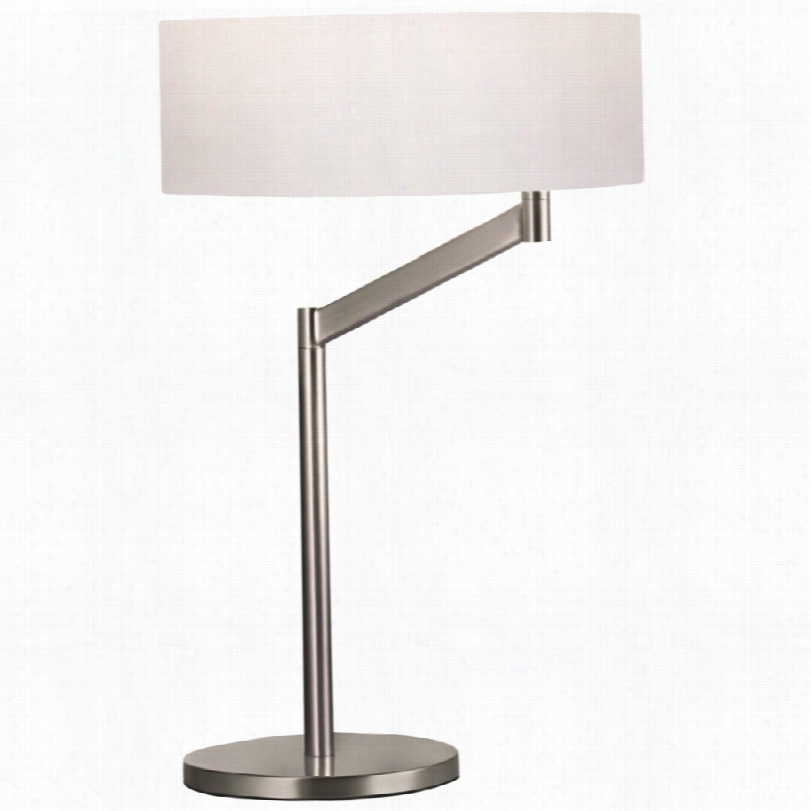 Contemporary Sonneman Perch Drum Shad E Swing Arm 23-inch-h Desk Lamp