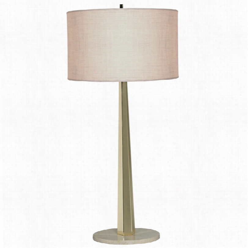 Contemporary Thumprints Citrine Brads 335-inch-h Table Lamp