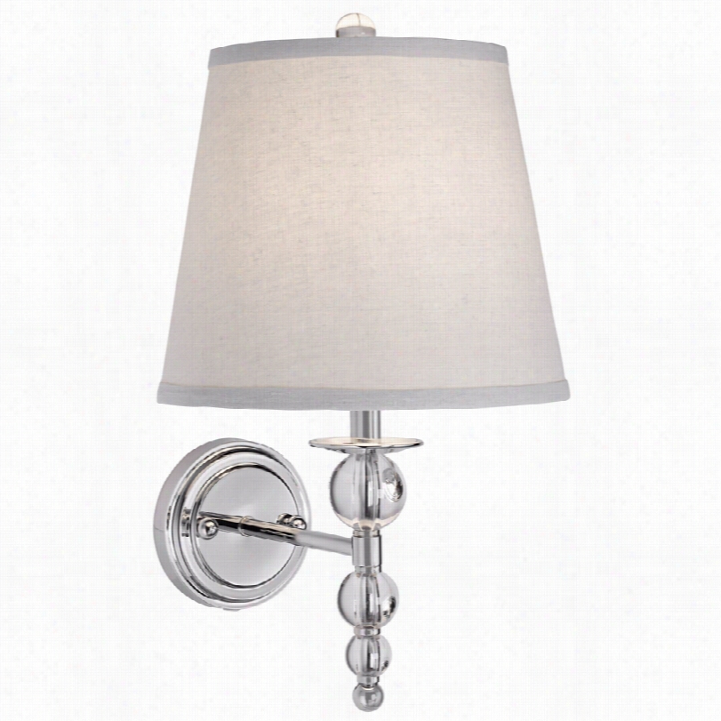 Contemporary Wilcox Globe Pin-up 17-inch-h Wall Sconce