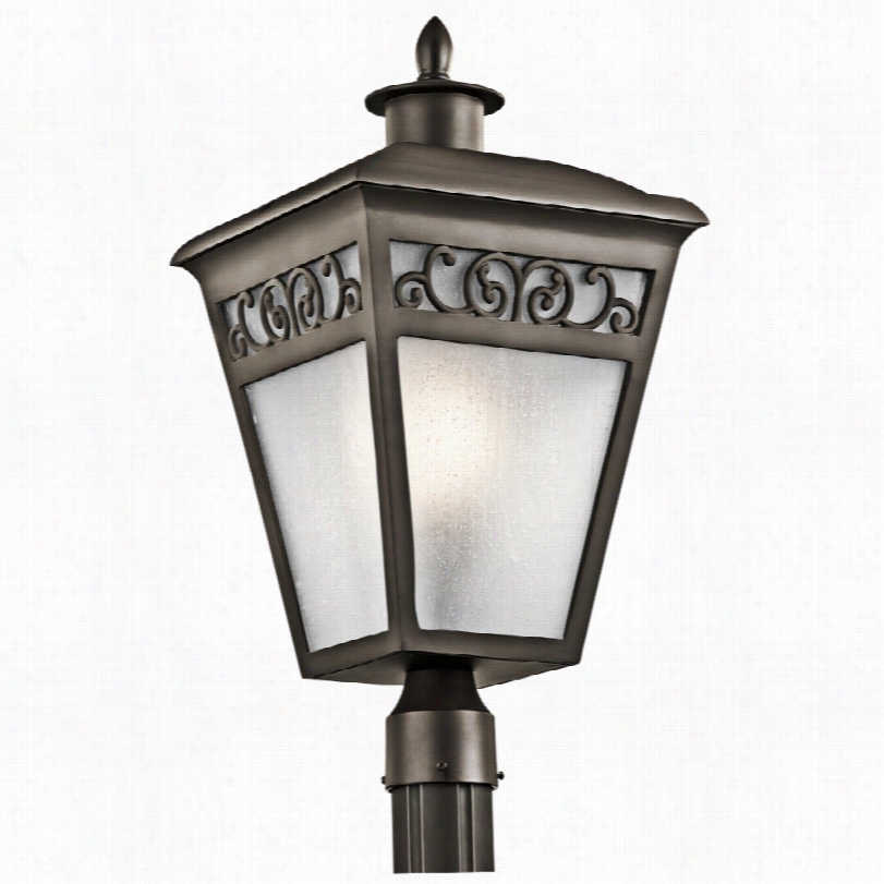 Transitional Kichler Park Ow Bronze 23 1/2-inch-h Outdoor Post Light