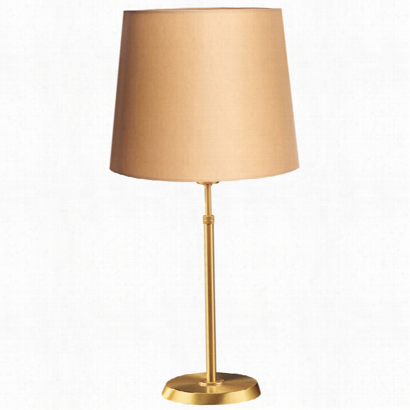 Contempoary Brass With Kupfer Shade 23-inch-h Holtkoetter Table Lamp