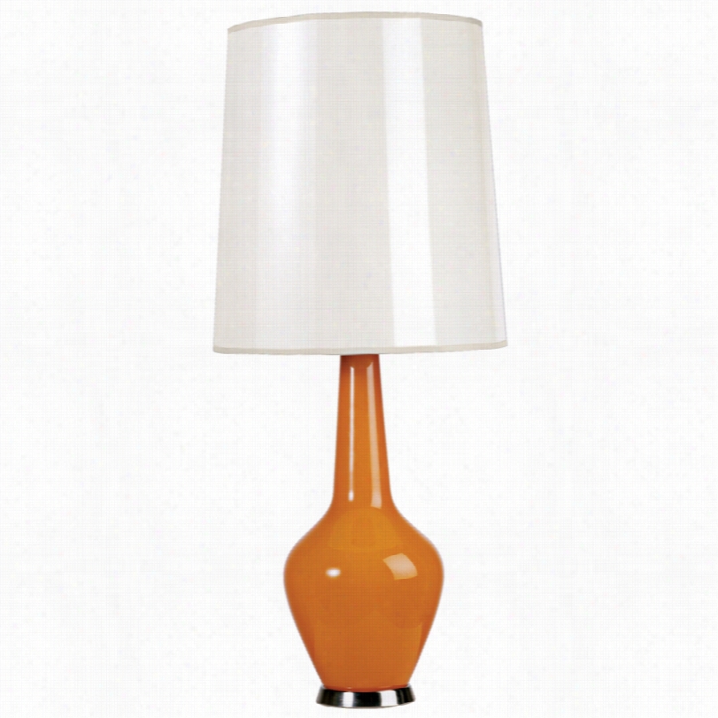 Contemporary Capr Itall Orange 3 3 3/4-inch-h Jonathaan Adler Table Lamp