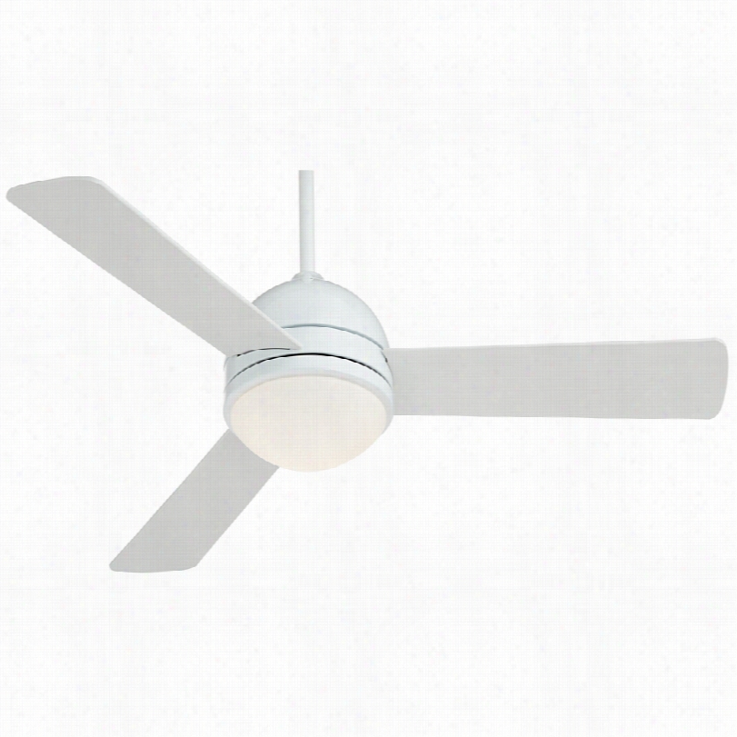 Contemporary Casa Vieja Trifecta␞ Whit 44-inch Modern Ceiling Fan