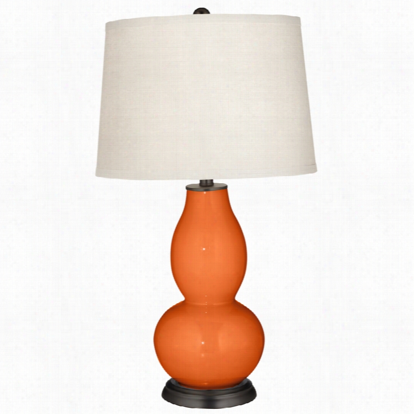 Conte Mporary Color More Invigorate Double Gourd 29 1/2-inch-h Tablle Lamp