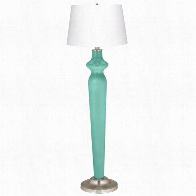 Contempporary Color Plus Larchmere Steel 60-inch-h Floor Lamp