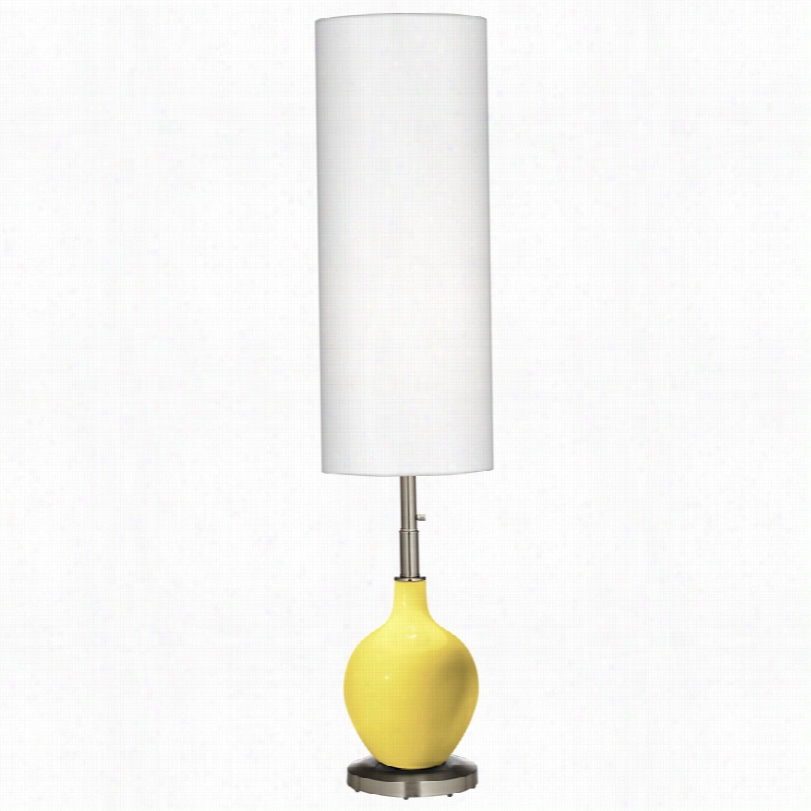 Contemporary Color Plus Lemon Twist 60-inch-h Floor Lamp