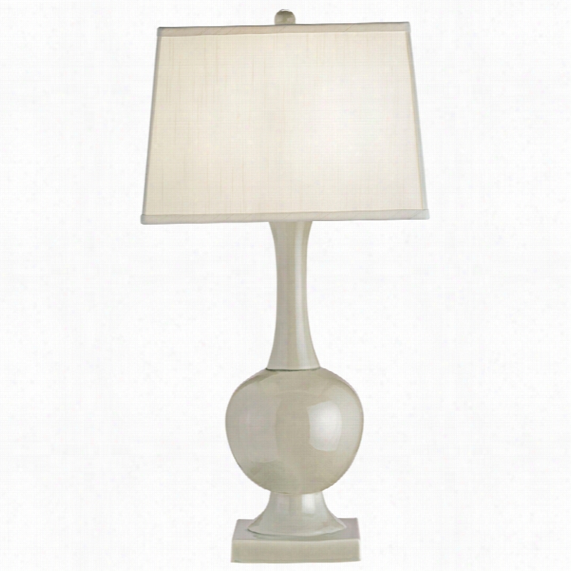 Contemporary Downton Pale Celadon Crackle Currey And Companh Table Lamp