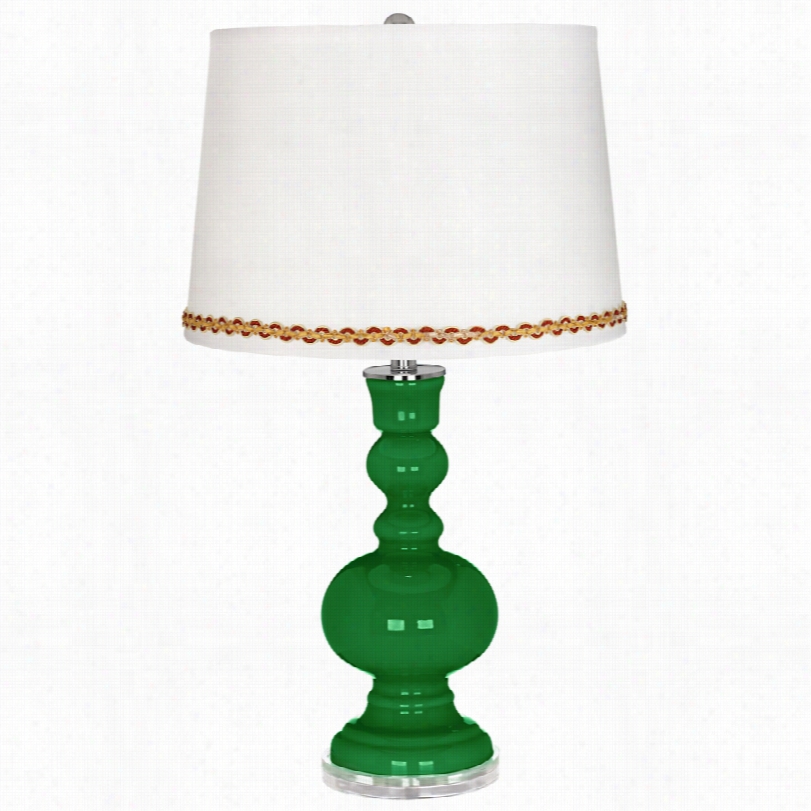 Contemporary Envy Apothecary 30-inch-h Table Lamp With Serpentinne Trim